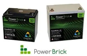 Power Tech Battery PowerBrick 12v パワーテック バッテリー 正規代理店